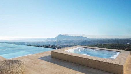 Proyecto de nueva construcción con vistas panorámicas al mar en Altea