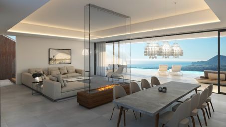 Proyecto de nueva construcción con vistas panorámicas al mar en Altea