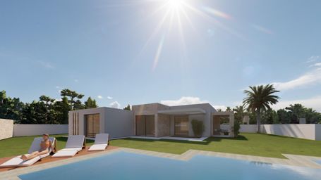 Newly built single-storey villa in Calpe
