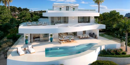 Villa de Lujo con Vistas Panorámicas al Mar y Peñón de Ifach en Calpe