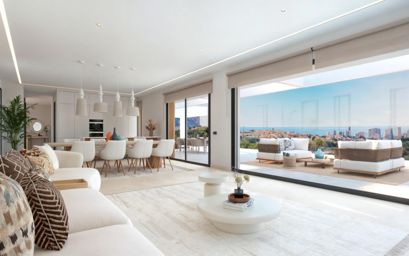 Spectacular modern villa with panoramic views in Calpe