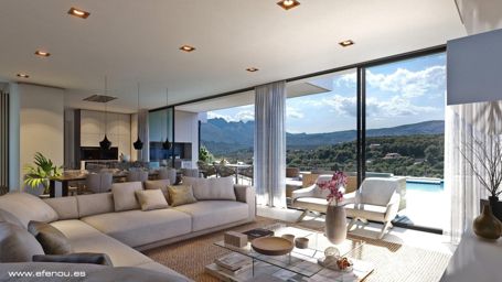 Espectacular villa moderna de obra nueva y lista para entrar a vivir en Calpe