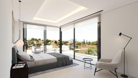 Modern villa project in Empedrola with beautiful views, Calpe