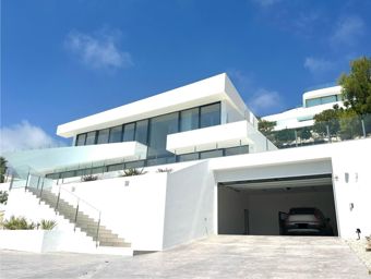 Villa de lujo con vistas panorámicas en Raco de Galeno, Benissa Costa