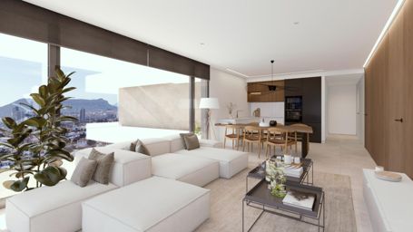 Magnifique appartement dans un complexe résidentiel de luxe avec vue sur la mer