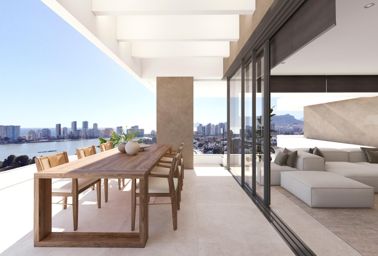 Magnifique appartement dans un complexe résidentiel de luxe avec vue sur la mer