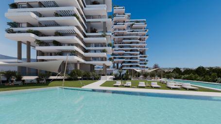 Magnifique appartement dans un complexe résidentiel de luxe avec vue sur la mer