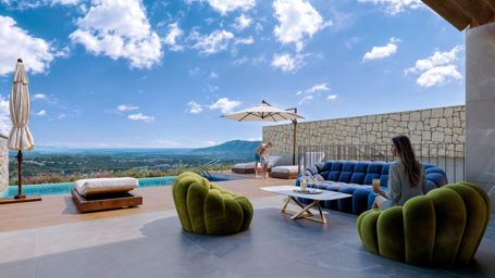 Élégantes villas de luxe avec vue sur la mer à La Nucia
