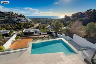 Villa de luxe avec vue panoramique sur la mer à Raco de Galeno