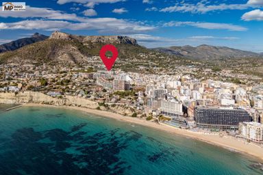 Bonito apartamento con vistas a la montaña en perfecta ubicación en Calpe
