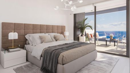 Apartamento de obra nueva en primera línea de playa en Calpe