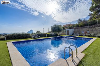 Apartamento con espectaculares vistas al mar y al Peñón de Ifach en Calpe