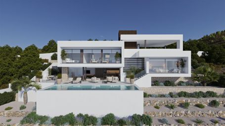 Villa de lujo con impresionantes vistas al mar, Altea