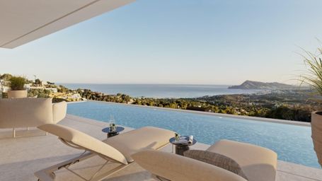Villa de lujo con impresionantes vistas al mar, Altea