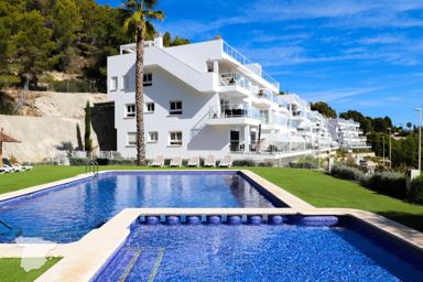 Moderno apartamento con vistas panorámicas en Calpe