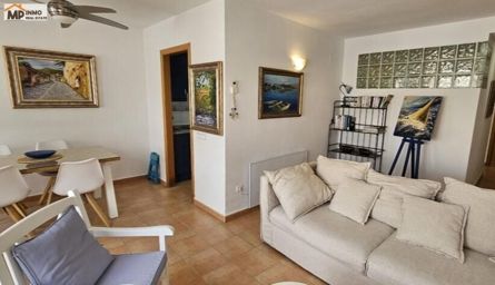 Bonito apartamento con gran terraza y vistas a la montaña en Calpe