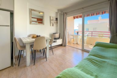 Appartement avec vue sur la mer en deuxième ligne de plage, Calpe