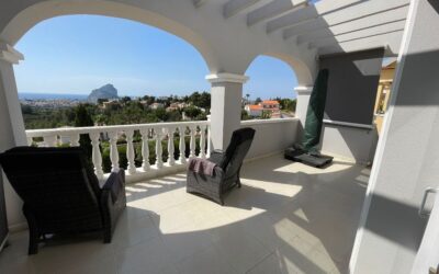 Bungalow with views in an exclusive residential area in Colina del Sol Calpe