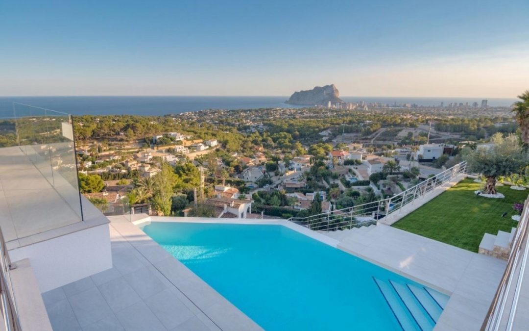 Enjoy a property for sale in Benissa Costa with the best views